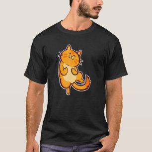 T-shirt Chat Et Kitten Vous Flippant Du Doigt Moyen