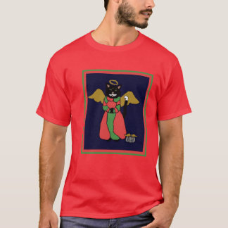 T-shirt Chat et MouseAngels de Wigglebottom