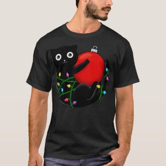 T-shirt Chat et Noël
