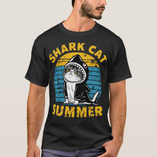 T-shirt chat été 1