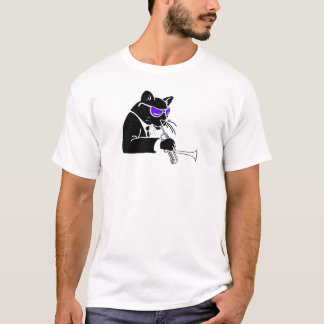 T-shirt Chat étourdi de trompette