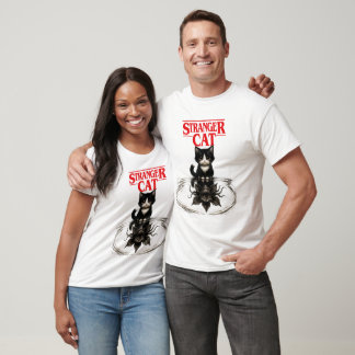 T-shirt chat étranger