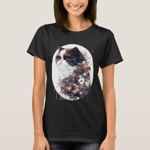 T-shirt Chat Exotic Shorthair Fleur de Cerisier Japonais S