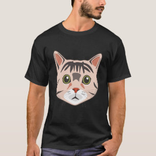 T-shirt Chat Face Meowdy Cute Kitten Chat Mème 1