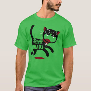 T-shirt Chat faim pour le chaos