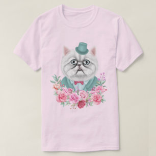 T-shirt Chat fantaisie