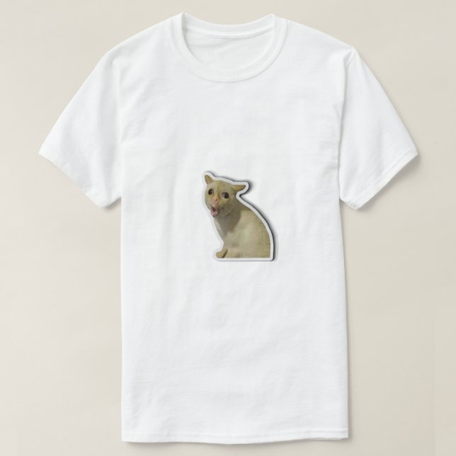 T-SHIRT CHAT FOU (Design devant)