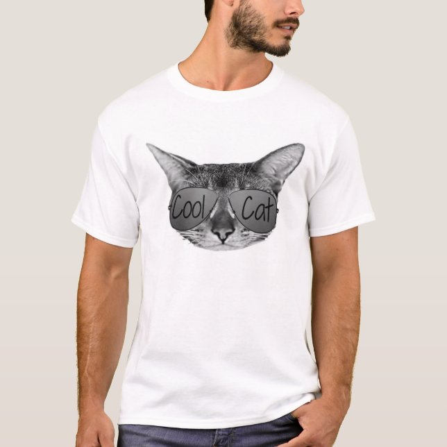 T-shirt Chat frais (Devant)