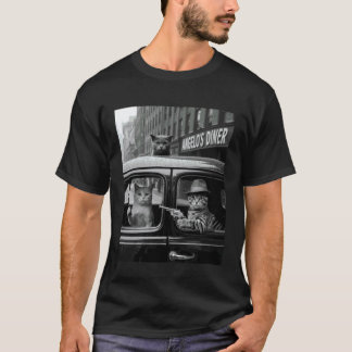 T-shirt Chat Gangster Drôle Disant Mafia Mobster Humour No