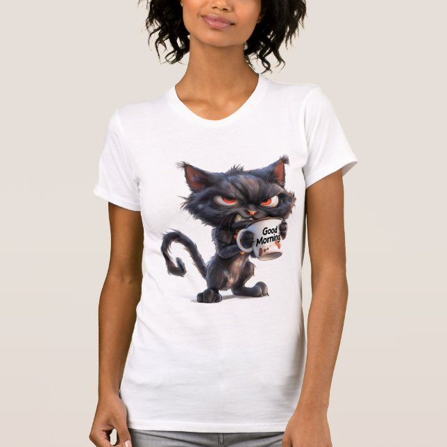 T-shirt "Chat Grumpy" (Devant)