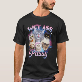 T-shirt Chat humide WAP humour adulte drôle pour hommes fe