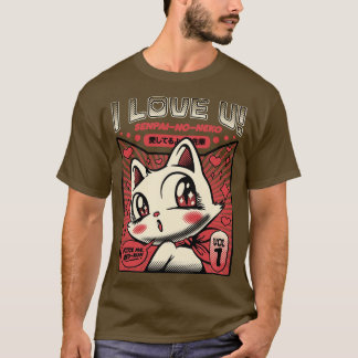 T-shirt Chat I Love You par Tobe Fonseca