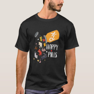 T-shirt Chat incroyable pilules heureuses Chat