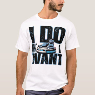 T-shirt Chat Je fais ce que je veux