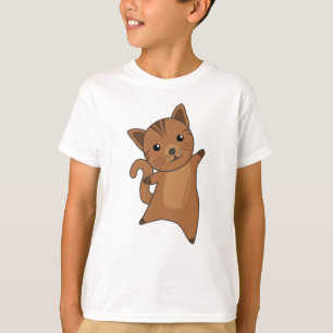 T-shirt Chat Kitty Fourrure Nez mignon Animaux Meow