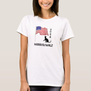T-shirt Chat Ladies for Harris/Walz Design