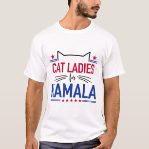T-shirt Chat Ladies For Kamala Funny Chat 2024 Président K