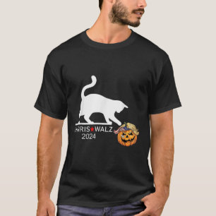 T-shirt Chat Ladies For Kamala Harris Funny Trump Hair 202