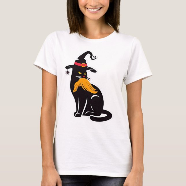 T-shirt Chat Ladies Kamala Harris 2024 (Devant)