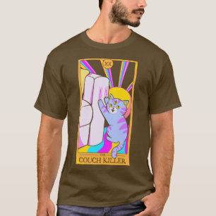 T-shirt Chat Le tueur de canapé par Tobe Fonseca