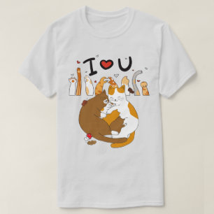 T-shirt Chat Love