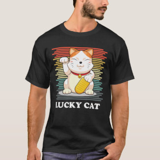 T-shirt Chat Lucky - Maneki Neko