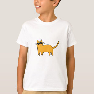 T-shirt Chat Lunettes de Soleil Cool