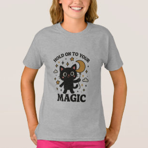 T-shirt Chat magique Lune