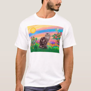 T-shirt Chat Maine Coon - Étoile du jour