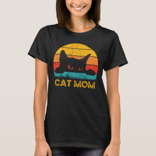 T-shirt Chat Maman - Chat Vintage Retro