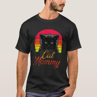 T-shirt Chat Maman Kitty Chaton  Maman Maman Mère s Day Re