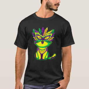 T-shirt Chat Mardi Gras