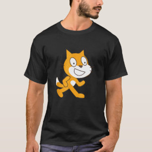 T-shirt Chat mascotte officielle du langage de programmati