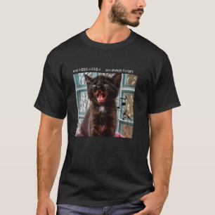 T-shirt Chat Mème Chat Silencieux Chat Drôle Miaou