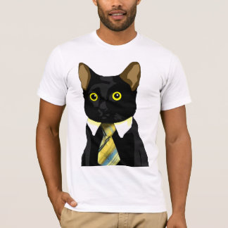 T-shirt Chat Meme d'affaires
