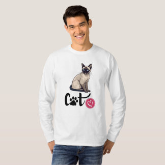 T-shirt chat mignon