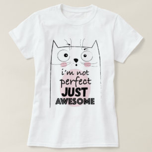 T-shirt chat mignon