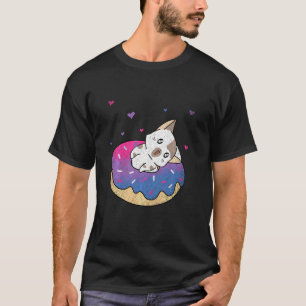 T-shirt Chat Mignon Animal Queer Fierté Bi Bisexualité Bei
