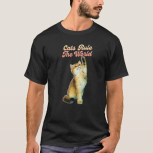 T-shirt Chat Mignon Blague Hilarante Citation Sarcastique