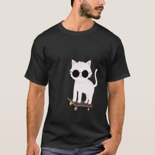 T-shirt Chat mignon de skateboard Ca Buffs Chat