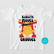 T-shirt chat mignon | Karate Moves Funny