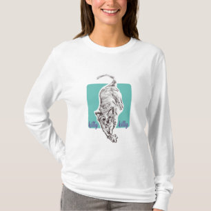 T-shirt Chat minou