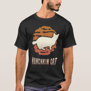 T-shirt Chat Munchkin Vintage Rétro Classique Animal Couch