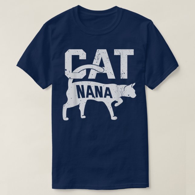 T-shirt Chat Nana Kitten Propriétaire d'animal de compagni (Design devant)