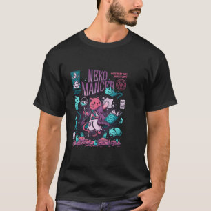 T-shirt Chat Nekocer