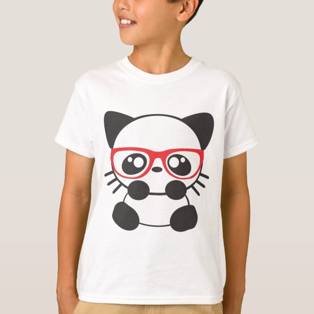 T-shirt Chat nerd (Devant)