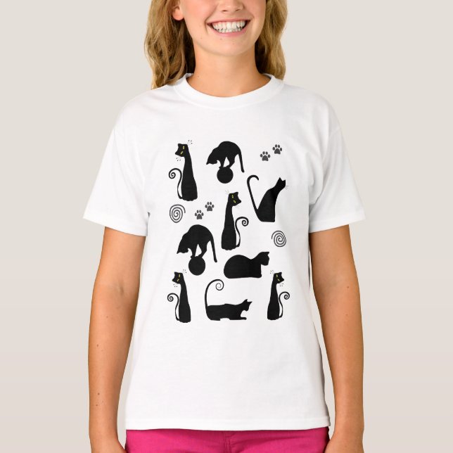 T-shirt Chat Noir (Devant)