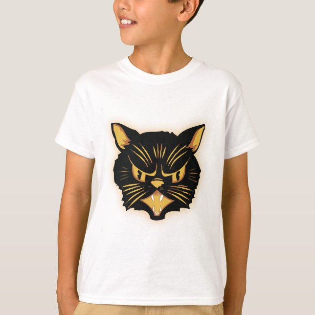 T-shirt Chat noir (Devant)