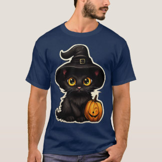 T-shirt Chat noir en sorcières Casquette Chats noirs Éffra