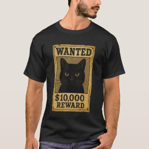 T-shirt Chat Noir Image Recherchée